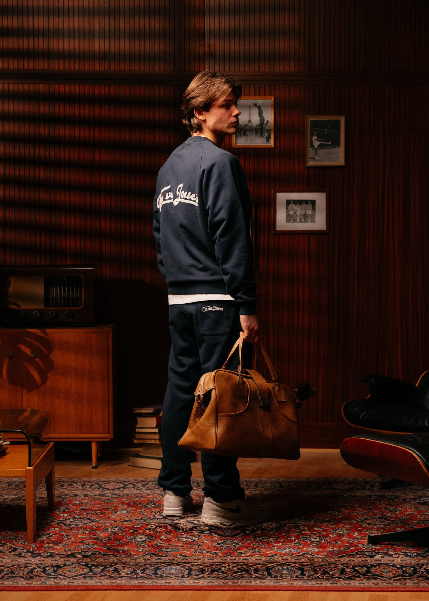 Héritage Crewneck Navy
