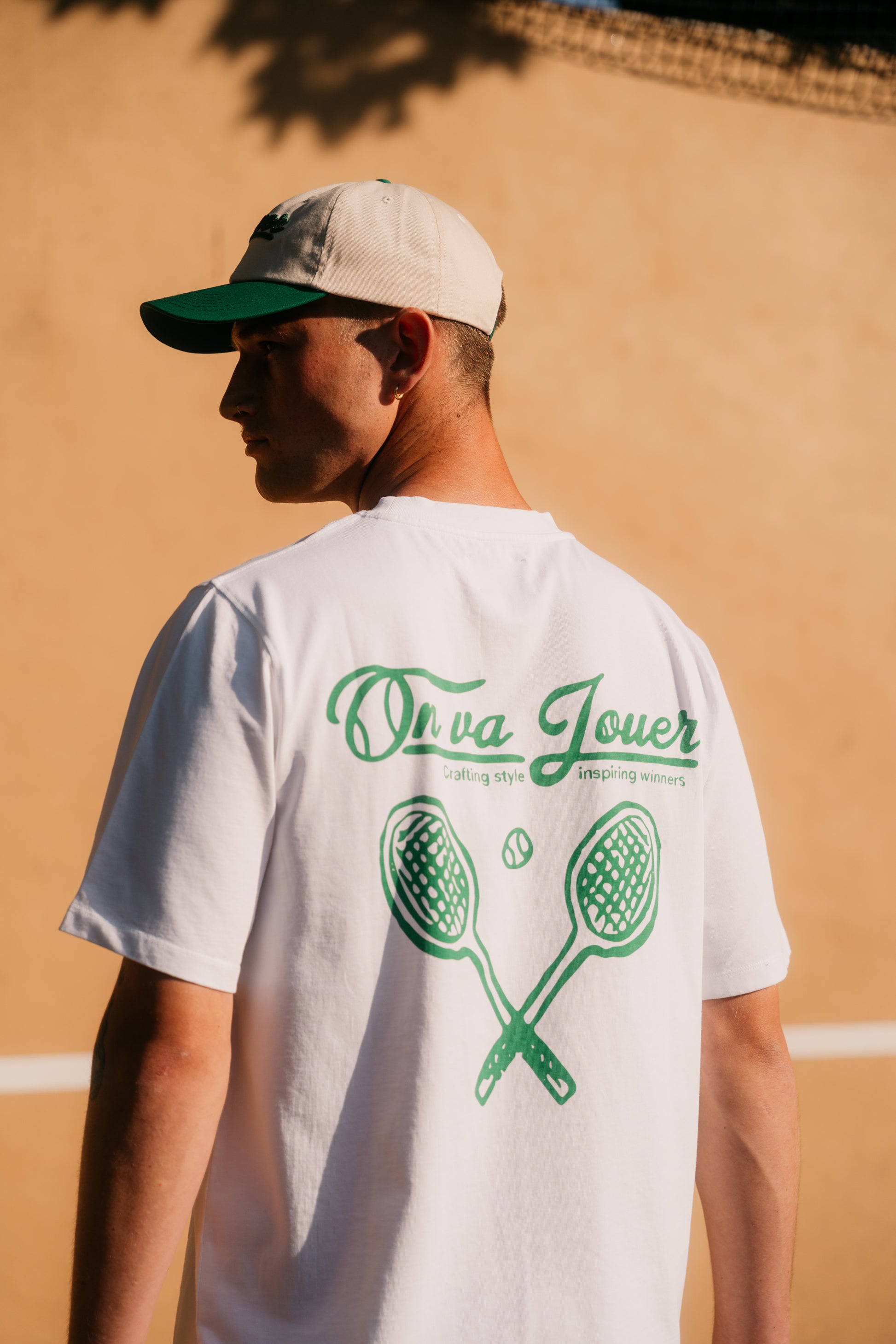 Racket Tee Green