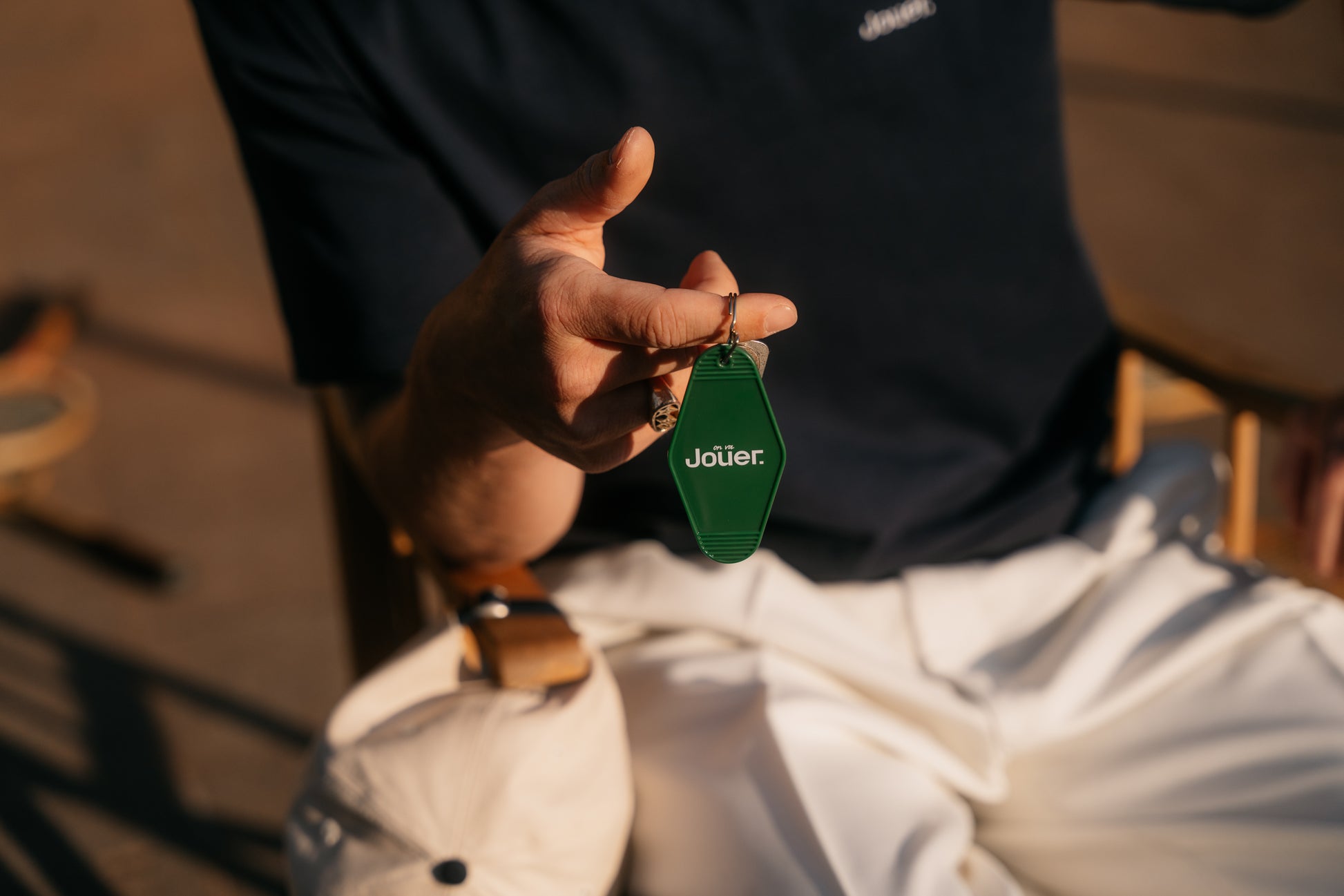 Court Culture Keychain