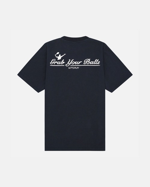 Grab Your Balls Tee Navy
