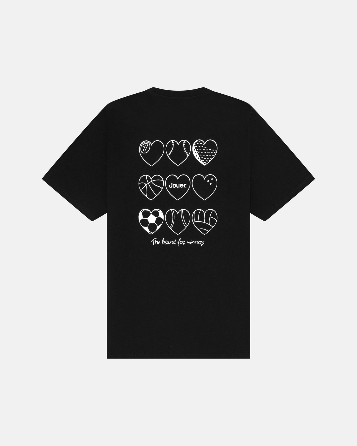 Heart Tee Black