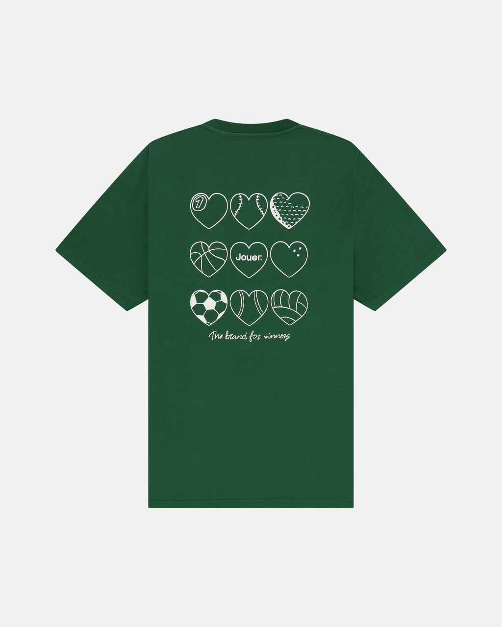 Heart Tee Green