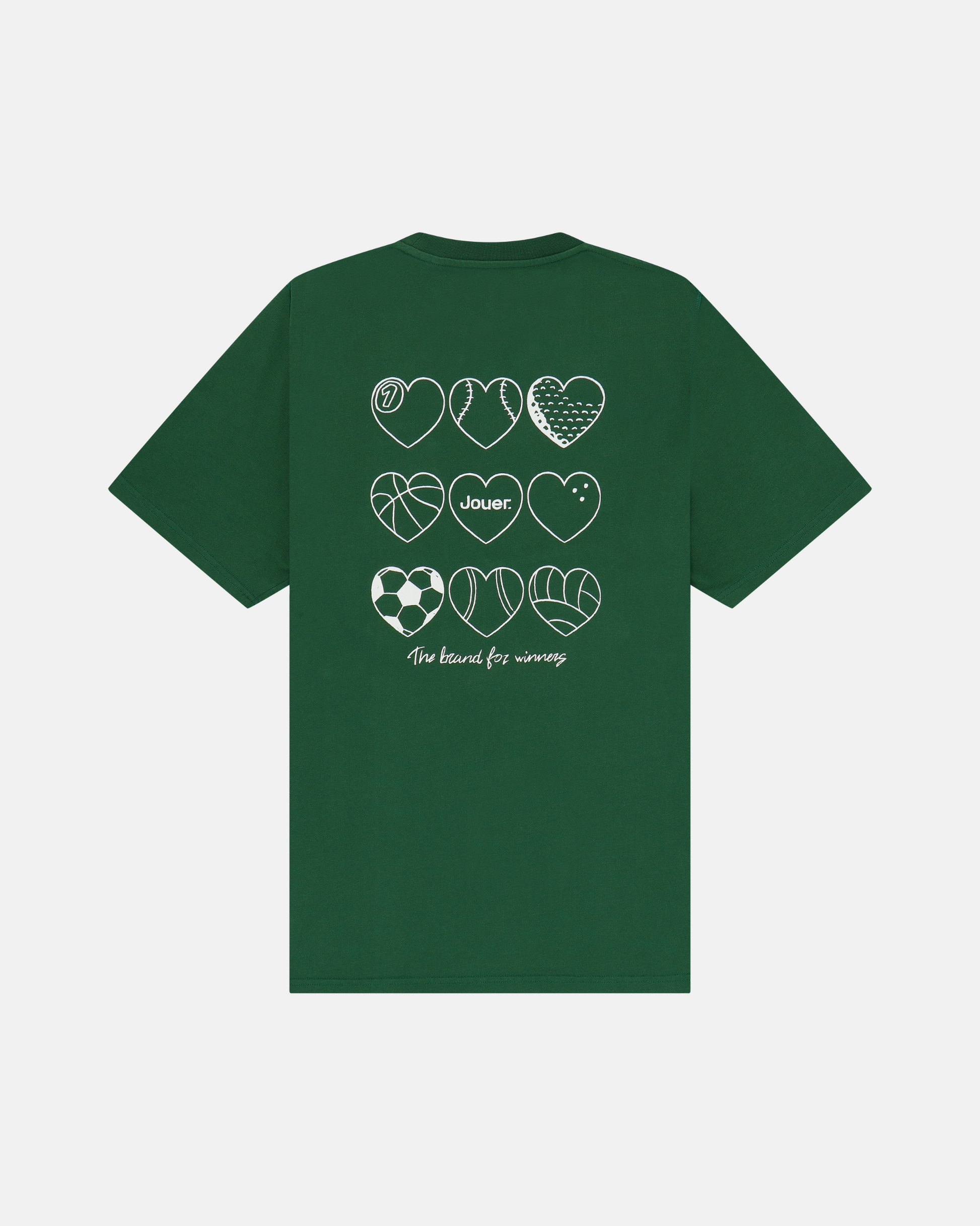 Heart Tee Green