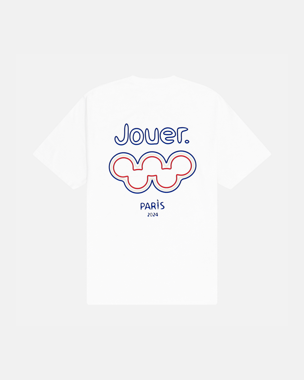 Olympic Tribute Tee White