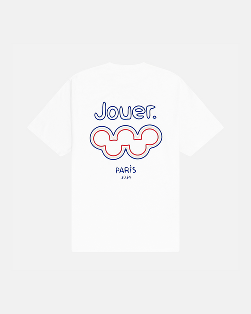 Olympic Tribute Tee White
