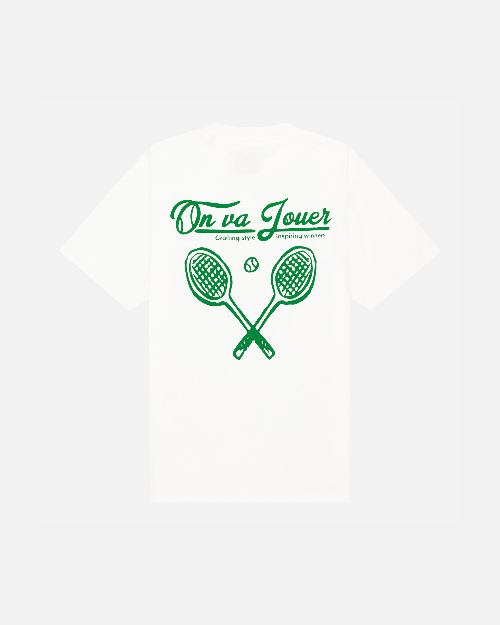 Racket Tee Green